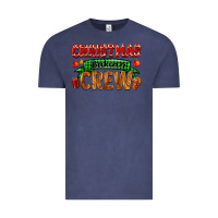 Vintage Denim christmas baking crew with gifts Vintage Tee - FaDigitalArtStudio
