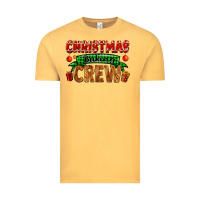 Vintage Mustard christmas baking crew with gifts Vintage Tee - FaDigitalArtStudio