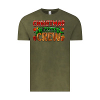 Vintage Olive christmas baking crew with gifts Vintage Tee - FaDigitalArtStudio