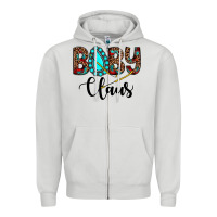 Dove Grey baby claus Zipper Hoodie - JahusDesignShop
