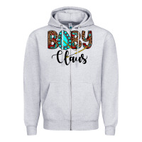 Heather Grey baby claus Zipper Hoodie - JahusDesignShop