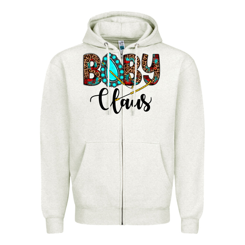 Baby Claus Zipper Hoodie by JahusDesignShop | Teevron
