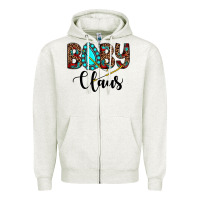 Oatmeal Heather baby claus Zipper Hoodie - JahusDesignShop