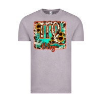 Vintage Zinc virgo turquoise cowhide Vintage Tee - RanaPortraitStore
