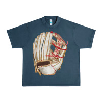Midnight Navy Catchers Mitt Fa Element Urban Heavy Tee - FaDigitalArtStudio