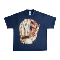 Navy Catchers Mitt Fa Element Urban Heavy Tee - FaDigitalArtStudio