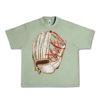 Oil Green Catchers Mitt Fa Element Urban Heavy Tee - FaDigitalArtStudio