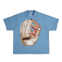 Pebble Blue Catchers Mitt Fa Element Urban Heavy Tee - FaDigitalArtStudio