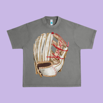 Catchers Mitt Fa Element Urban Heavy Tee Designed By Fadigitalartstudio