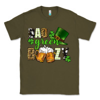 Army Green Bad green boozy St. Patrick's Day Classic Tee - CowGirlArtShop