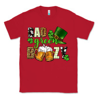 Red Bad green boozy St. Patrick's Day Classic Tee - CowGirlArtShop