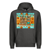 Charcoal Heather just a girl who loves pumpkin spice tumbler Premium Hoodie - Artiststas
