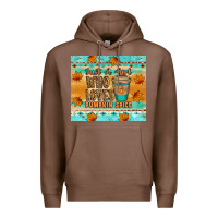 Chestnut just a girl who loves pumpkin spice tumbler Premium Hoodie - Artiststas