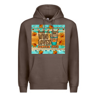 Coffee just a girl who loves pumpkin spice tumbler Premium Hoodie - Artiststas