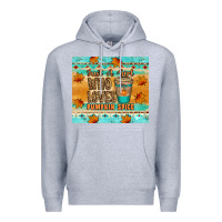 Heather Grey just a girl who loves pumpkin spice tumbler Premium Hoodie - Artiststas