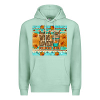 Seafoam just a girl who loves pumpkin spice tumbler Premium Hoodie - Artiststas
