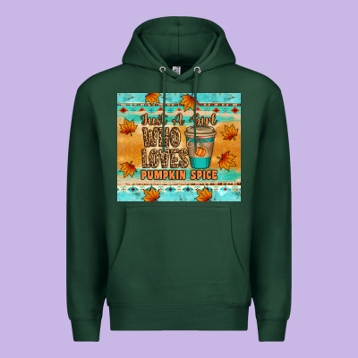 Just A Girl Who Loves Pumpkin Spice Tumbler Premium Hoodie Designed By Artiststas