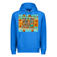 True Royal just a girl who loves pumpkin spice tumbler Premium Hoodie - Artiststas