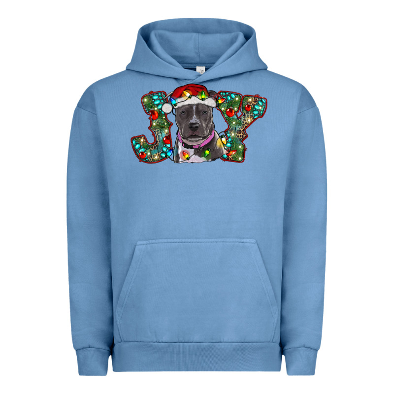Christmas Pitbull Joy Urban Hoodie by RanaPortraitStore | Teevron