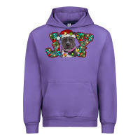 Tulip Christmas Pitbull Joy Urban Hoodie - RanaPortraitStore