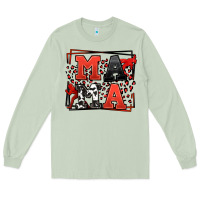 Matcha Wrestling mama red and black Long Sleeve Tee - LillyAllenDesigns