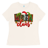 Bone Christmas Mama Claus Mother's Day Ladies Tee - FaDigitalArtStudio