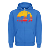 True Royal sasquatch and unicorn vintage Zipper Hoodie - artisFamous