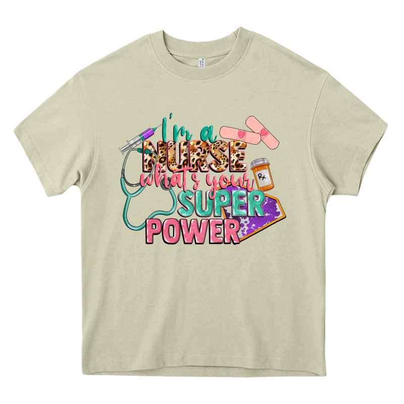 I'm A Nurse What's Your Superpower Heavy Core Tee by CowGirlArtShop | Teevron