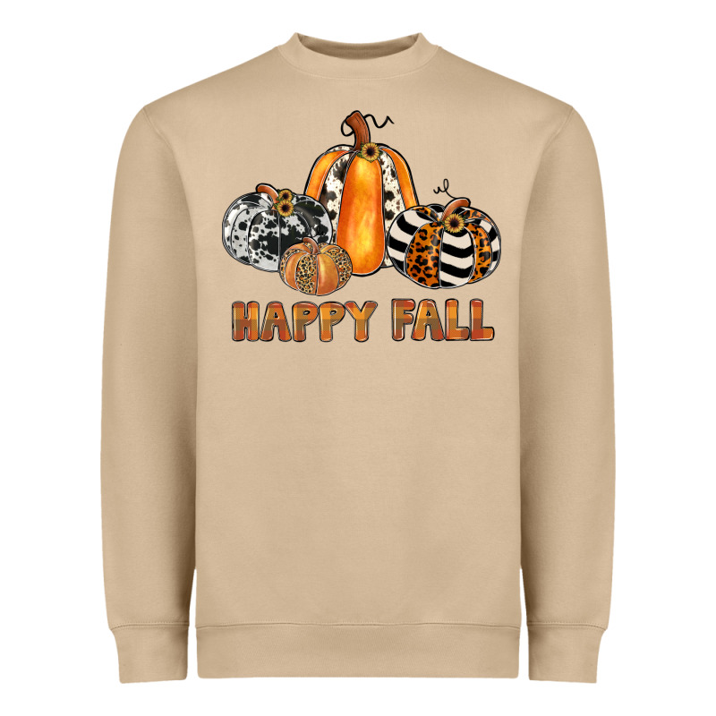 Happy Fall Heavyweight Sweatshirt by JahusDesignShop | Teevron