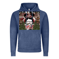 Vintage Denim Little Miss Vintage Hoodie - CowhideDigitalArt