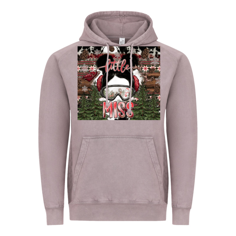 Little Miss Vintage Hoodie by CowhideDigitalArt | Teevron