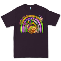 Plum mardi gras rainbow Premium Tee - OliviaCreatesArt