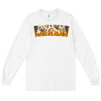 White Nach Valentine Long Sleeve Tee - CowhideDigitalArt
