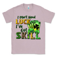 Lilac I don't need luck i've got skill Classic Tee - CowGirlArtShop