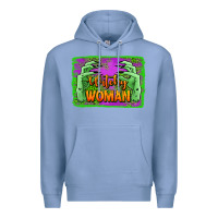Colony Blue witchy woman hands Premium Hoodie - Jasminsmagicworld
