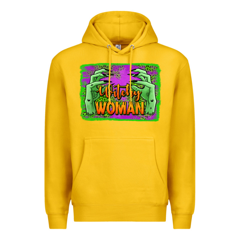 Witchy Woman Hands Premium Hoodie by Jasminsmagicworld | Teevron
