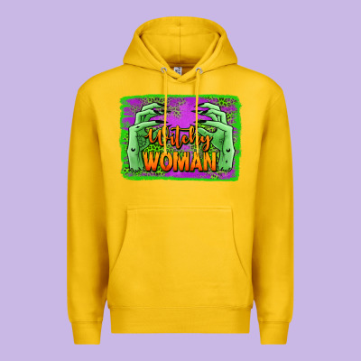Witchy Woman Hands Premium Hoodie Designed By Jasminsmagicworld