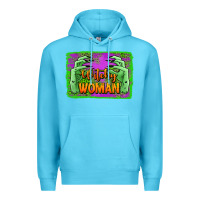 Ocean Blue witchy woman hands Premium Hoodie - Jasminsmagicworld