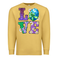 Antique Gold easter love egg Premium Sweatshirt - RanaPortraitStore