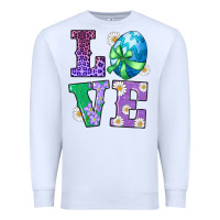 White easter love egg Premium Sweatshirt - RanaPortraitStore