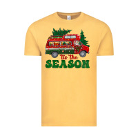 Vintage Mustard christmas 'tis the season Vintage Tee - BundleAndBundleShop