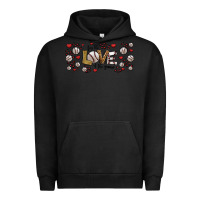 Pigment Black for the love of the game baseball Urban Hoodie - Jasminsmagicworld