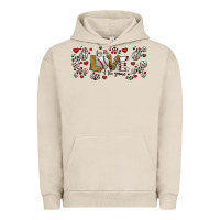 Pigment French Oak for the love of the game baseball Urban Hoodie - Jasminsmagicworld