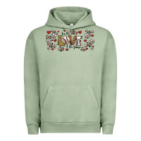 Pigment Oil Green for the love of the game baseball Urban Hoodie - Jasminsmagicworld