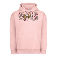 Pigment Salmon for the love of the game baseball Urban Hoodie - Jasminsmagicworld