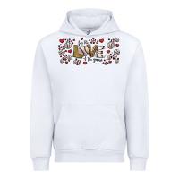 White for the love of the game baseball Urban Hoodie - Jasminsmagicworld