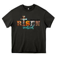 Asphalt he is risen indeed matthew 28 6 jesus christ easter Heavy Core Tee - Jasminsmagicworld