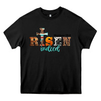 Black he is risen indeed matthew 28 6 jesus christ easter Heavy Core Tee - Jasminsmagicworld
