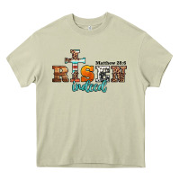 Mossy he is risen indeed matthew 28 6 jesus christ easter Heavy Core Tee - Jasminsmagicworld