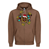 Chestnut joy Sunflower Zipper Hoodie - JahusDesignShop